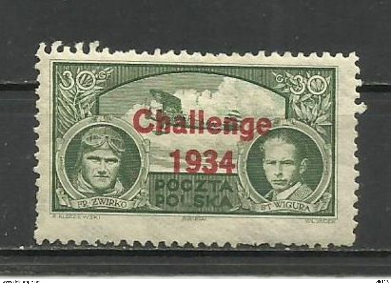 Poland 1934 - Mi. 290 MH - Sonstige & Ohne Zuordnung