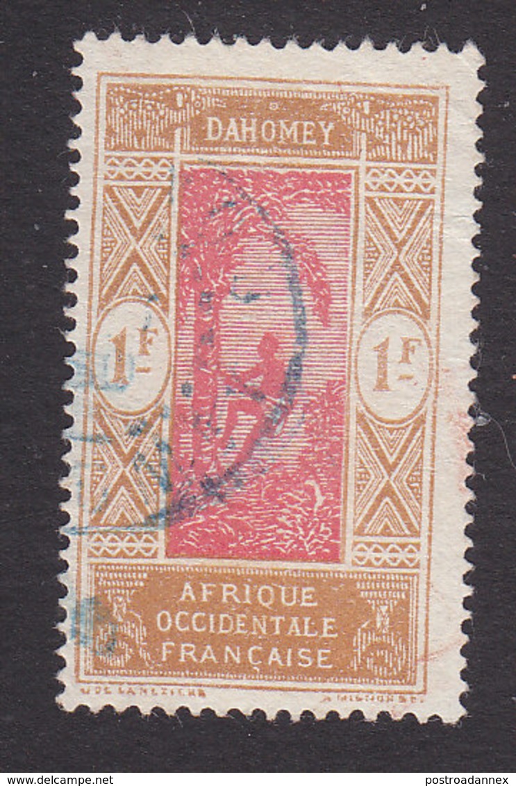 Dahomey, Scott #77, Used, Man Climbing Oil Palm, Issued 1913 - Used Stamps