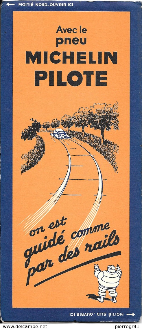 CARTE-ROUTIERE-MICHELIN-REVISEE 1938--N°81--AVIGNON-DIGNE --PA S  DECHIREE-TBE - Cartes Routières