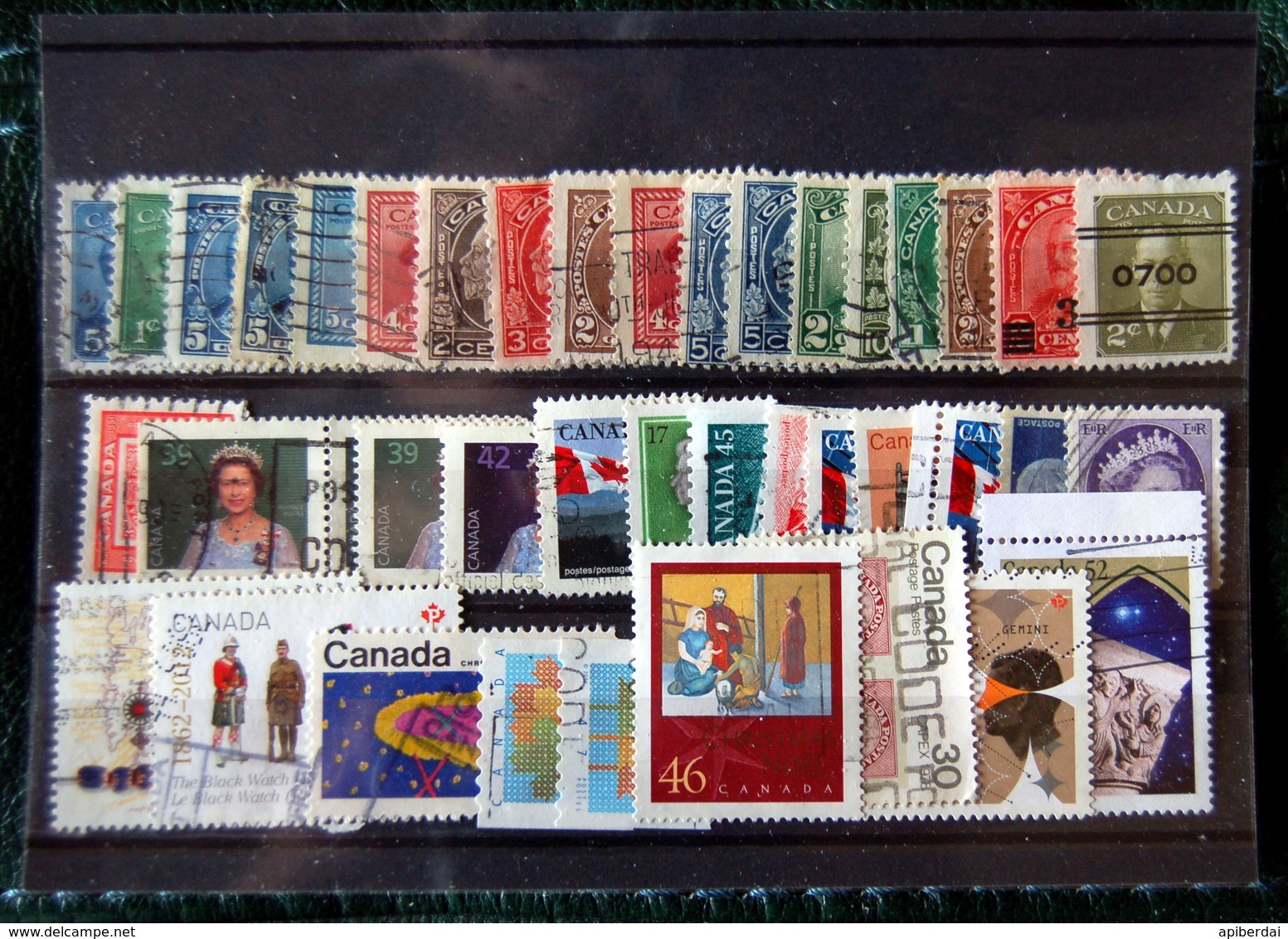 Canada  - Small Batch Of 40 Stamps Used - Lots & Kiloware (mixtures) - Max. 999 Stamps