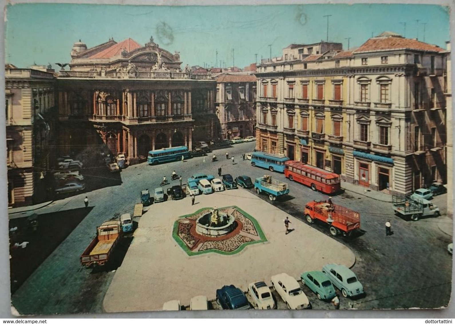 CATANIA - Piazza Bellini - Auto Cars Parking Bus Camion - Vg S2 - Catania