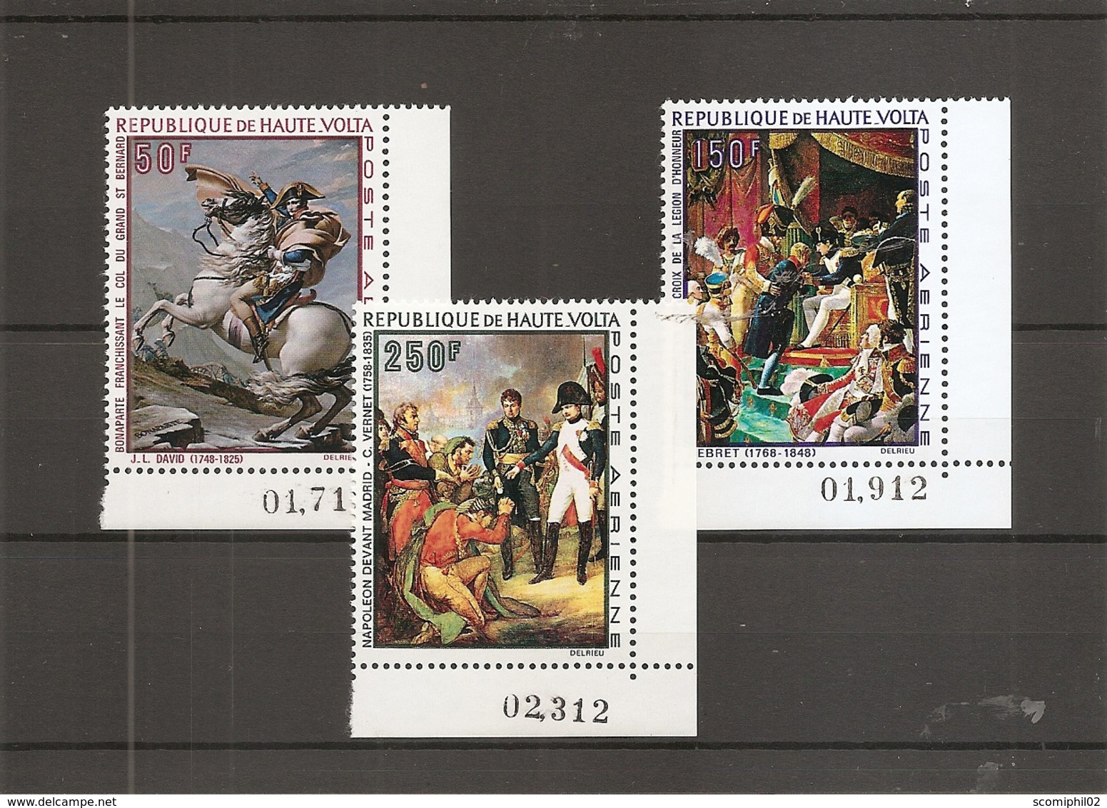 Napoléon ( PA 70/72 XXX -MNh- De Haute-Volta ) - Napoleon