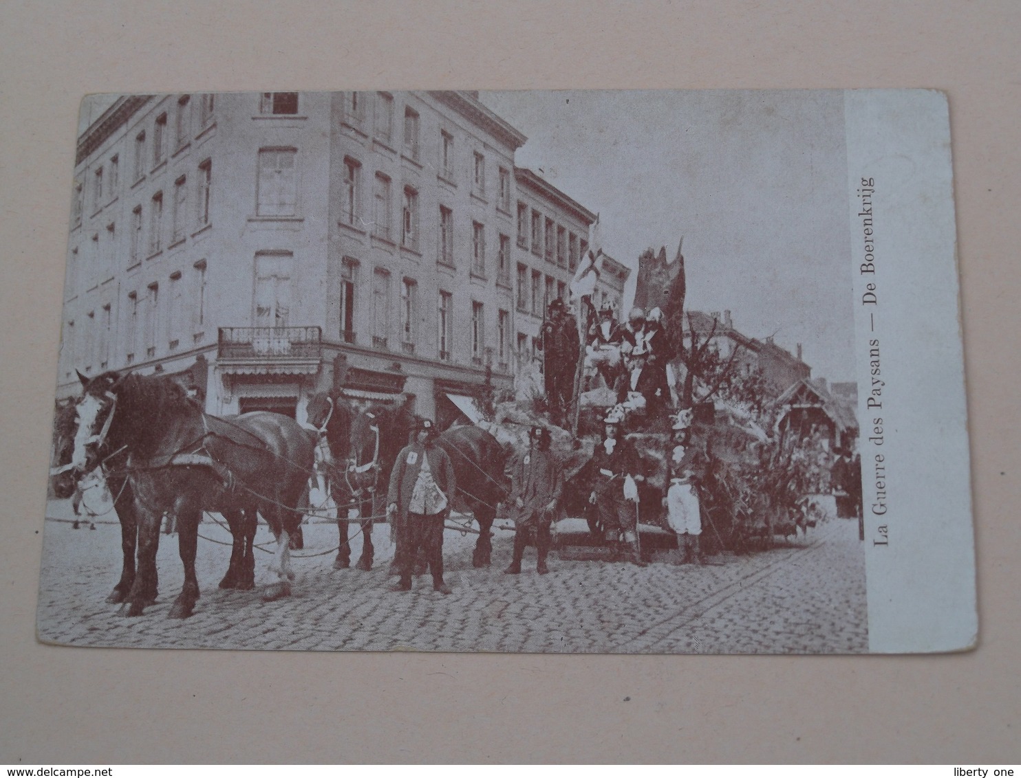 La GUERRE Des PAYSANS - De BOERENKRIJG ( Martin Fougérard ) Anno 19?? ( Zie/voir Foto ) ! - Fêtes, événements