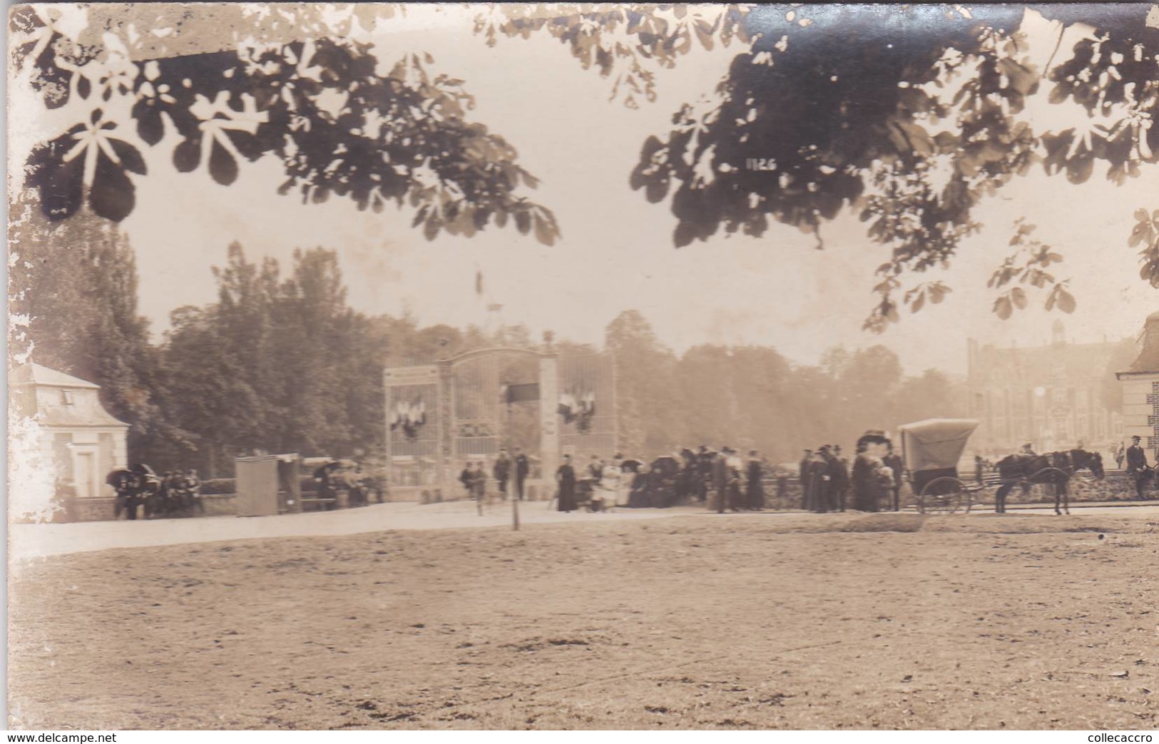 CARTE POSTALE PHOTO A IDENTIFIER ETAT LA GRANGE 1914 ECRITE - Autres & Non Classés