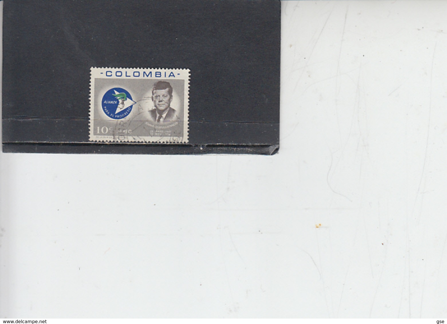 COLOMBIA  1963 - Yvert A 438 - Kennedy - Colombia