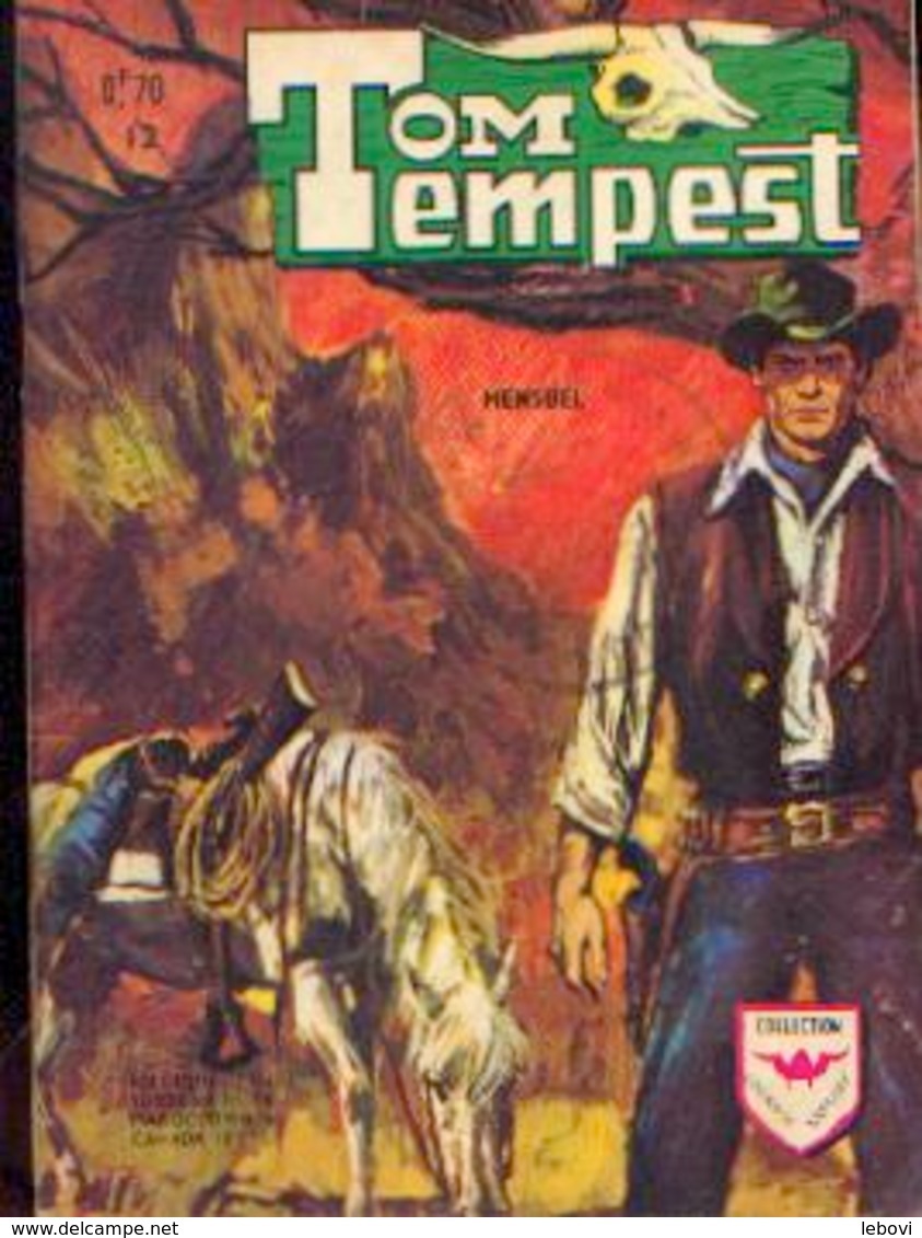 TOM TEMPEST N° 12 –Ed. Aredit 7/1972 - Petit Format