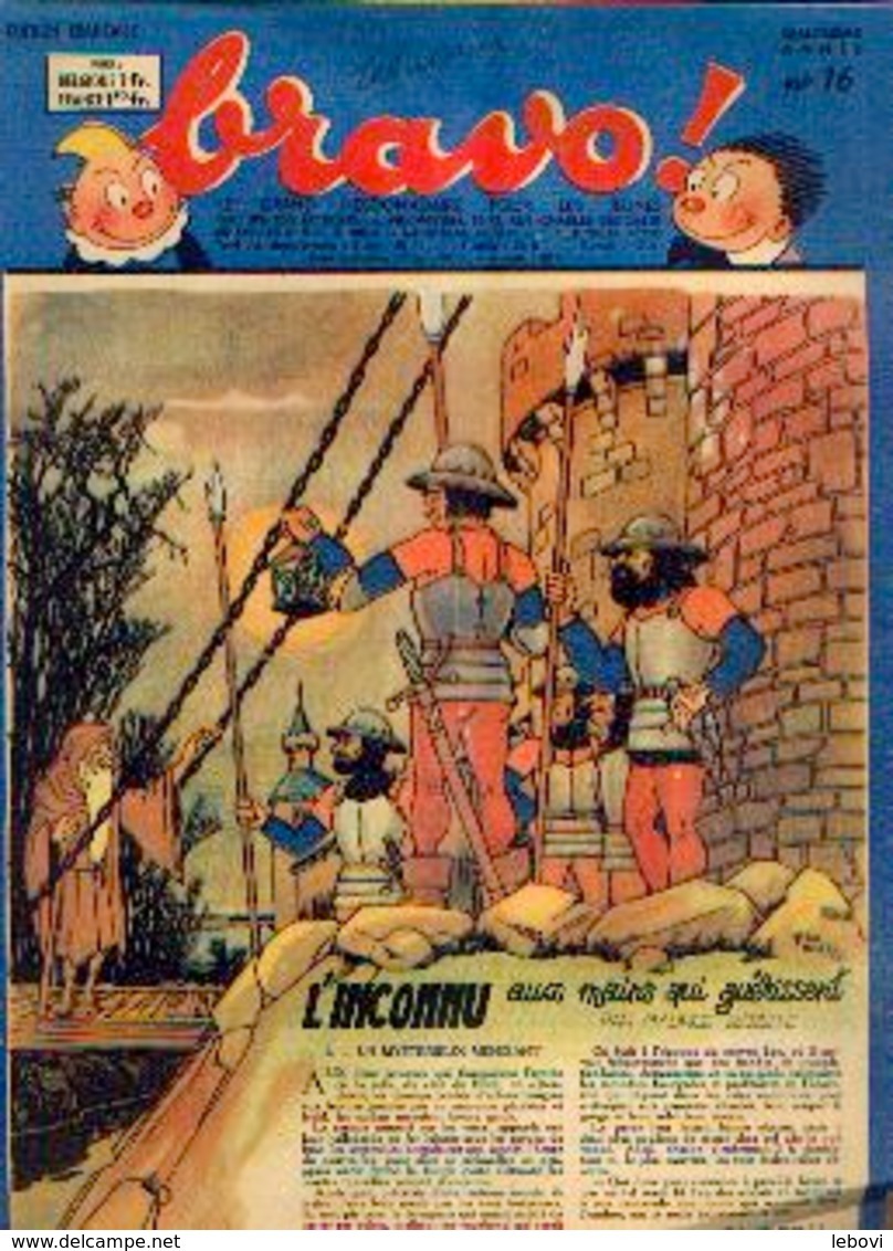 Périodique  BRAVO N° 16 – 4e Année (1944) - Autre Magazines