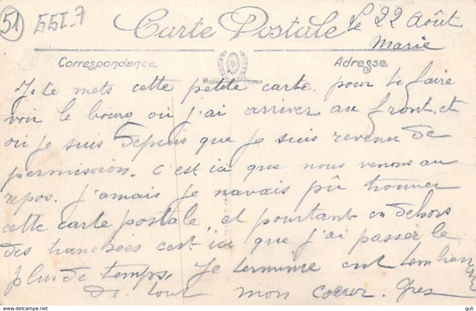 [51] Marne > SAINT St THIERRY Après Le Bombardement   -La Guerre En Champagne 1914-16 Militaria*PRIX FIXE - Autres & Non Classés