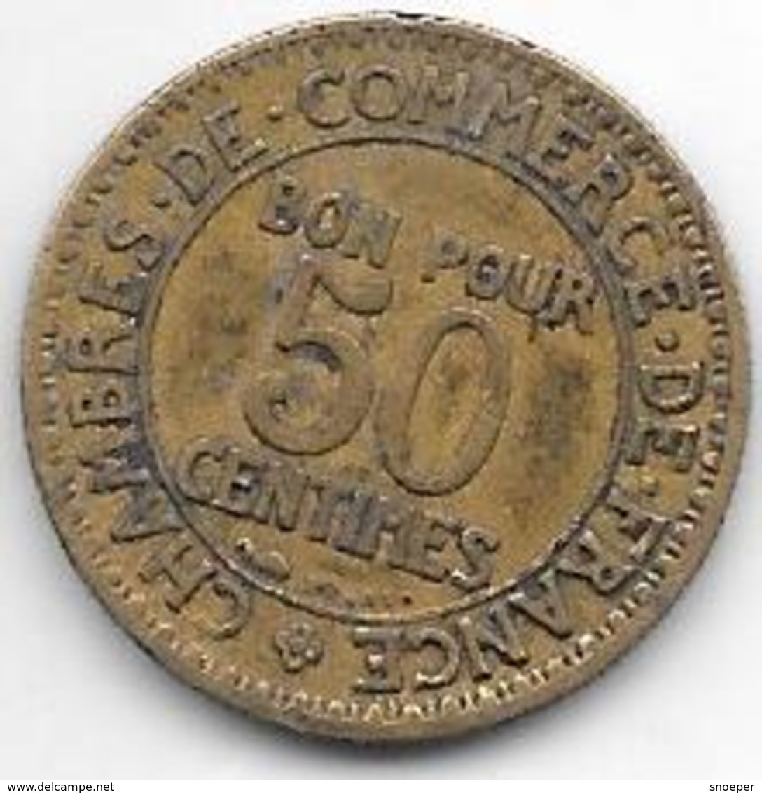 *france 50 Centimes  1921  Km  884   Vf+ - 50 Centimes