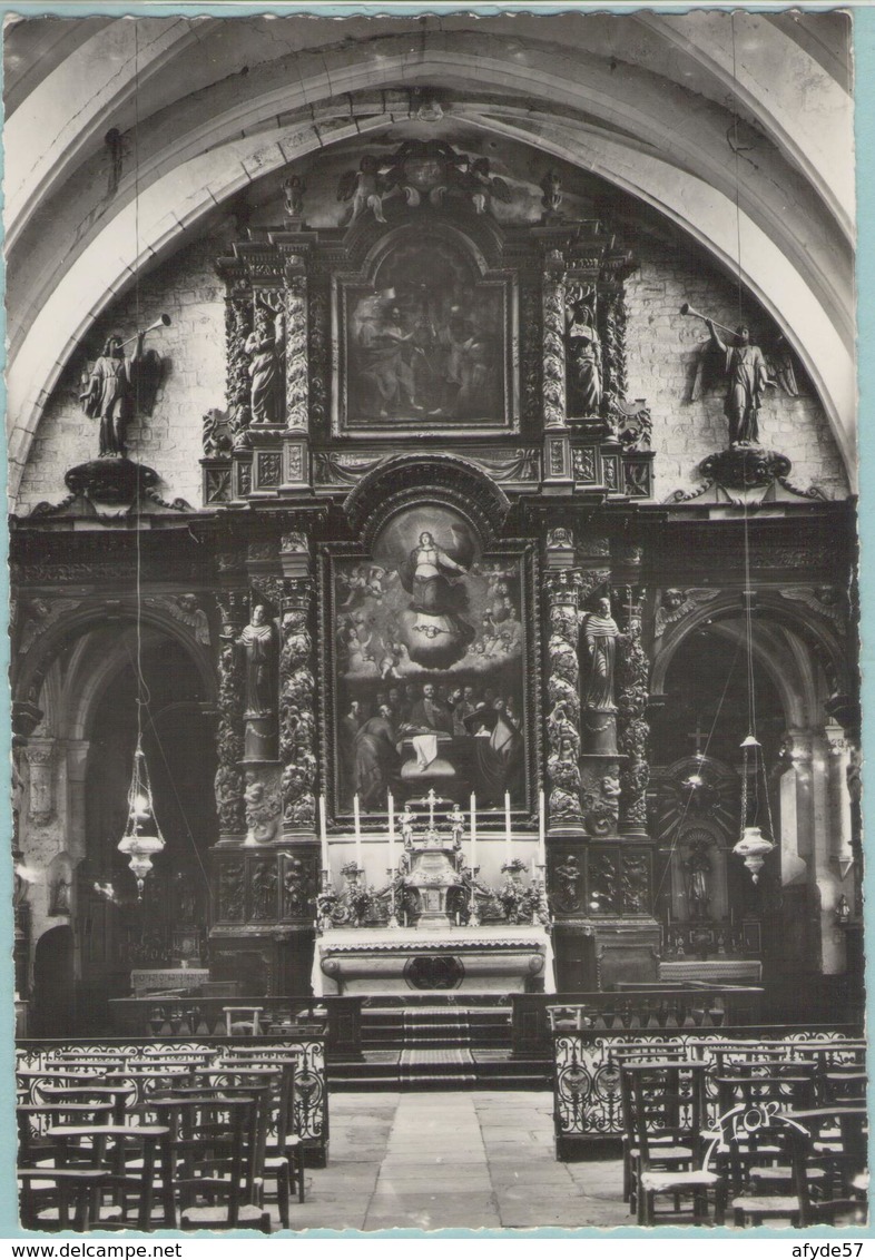 CPM:   FIGEAC   (Dpt.46):   Rétable De Notre- Dame Du Puy.   (photo Véritable)   (E1540) - Churches & Cathedrals