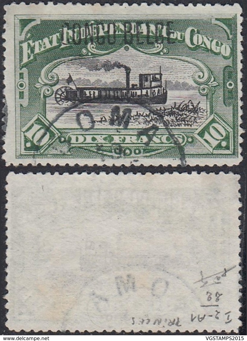 CONGO-BELGE COB 49 PT (PRINCE) POSITION 22 DE LA PLANCHE (DD) DC-2340 - Usados