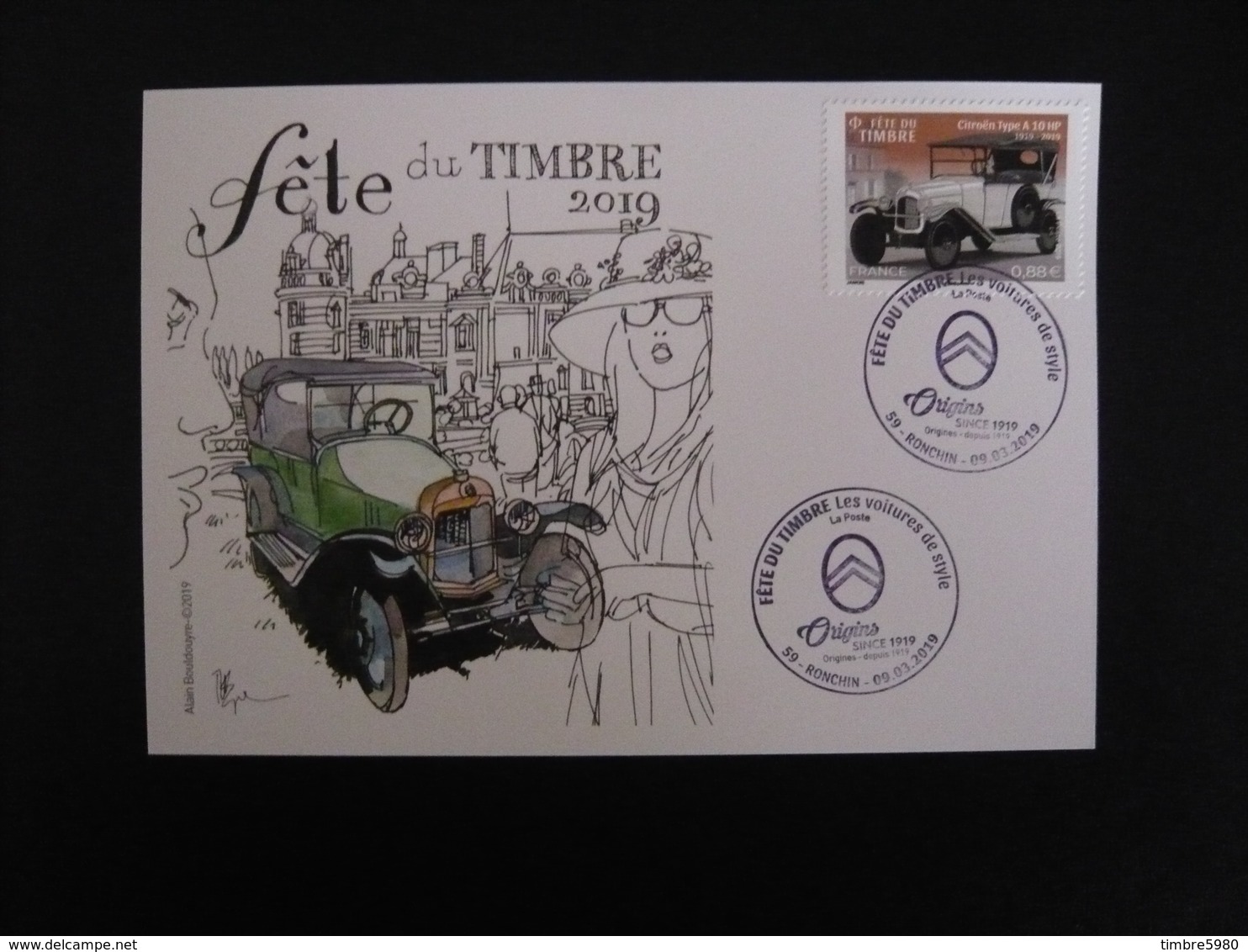 FDC FETE DU TIMBRE 2019 - 2010-2019