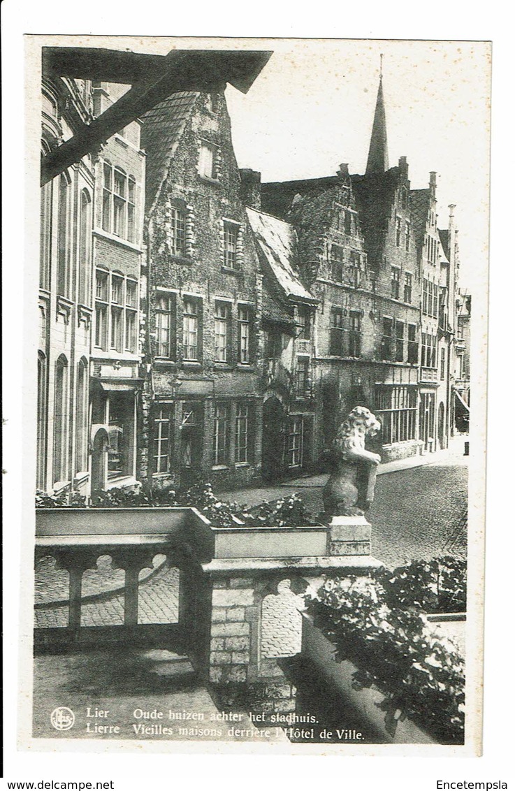 CPA - Carte Postale -Belgique - Lier - Vieilles Maisons Derrière L’hôtel De Ville (VM1250) - Lier