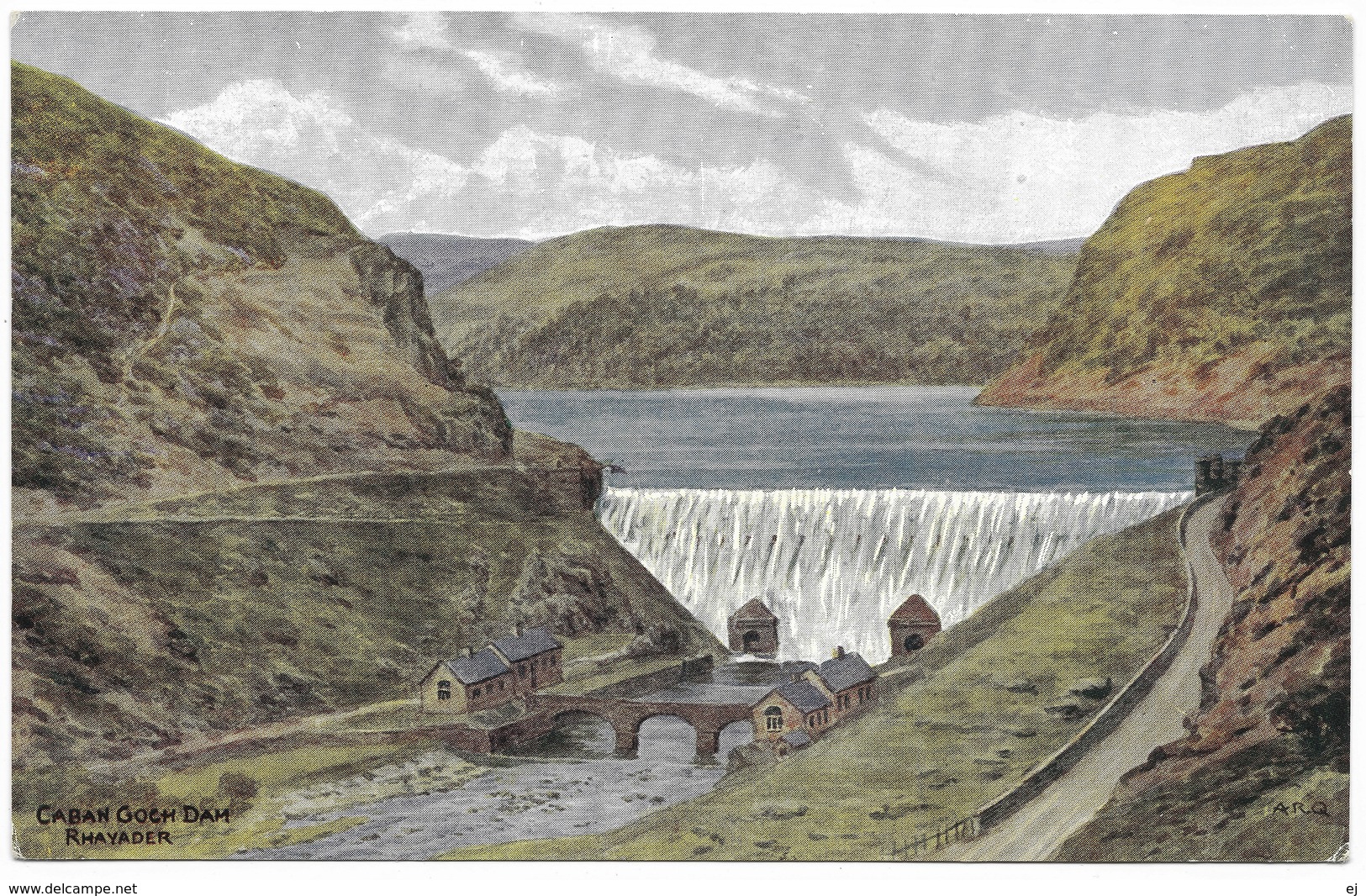 Caban Goch Dam Rhayader By A R Quinton - Unused - Salmon 2260 - Quinton, AR