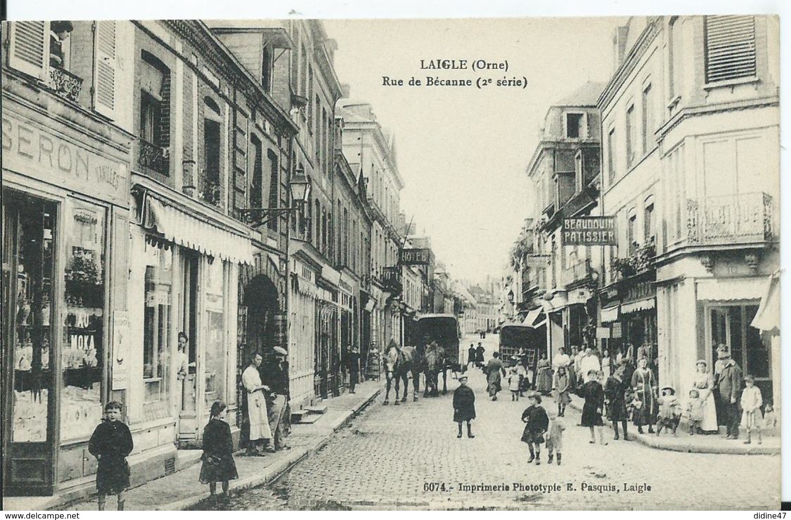 LAIGLE - Rue De Bécanne - L'Aigle