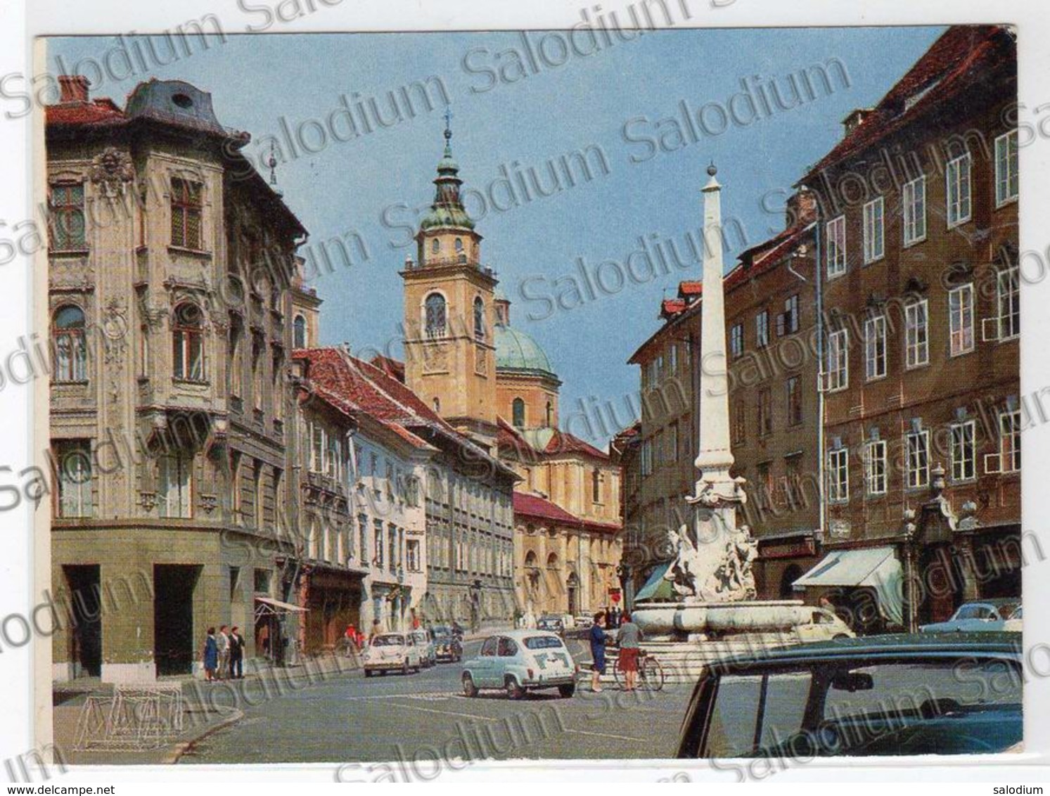 Hrvatska  Jugoslavija Storia Postale Ljubljana Slovenia Auto Car - Storia Postale