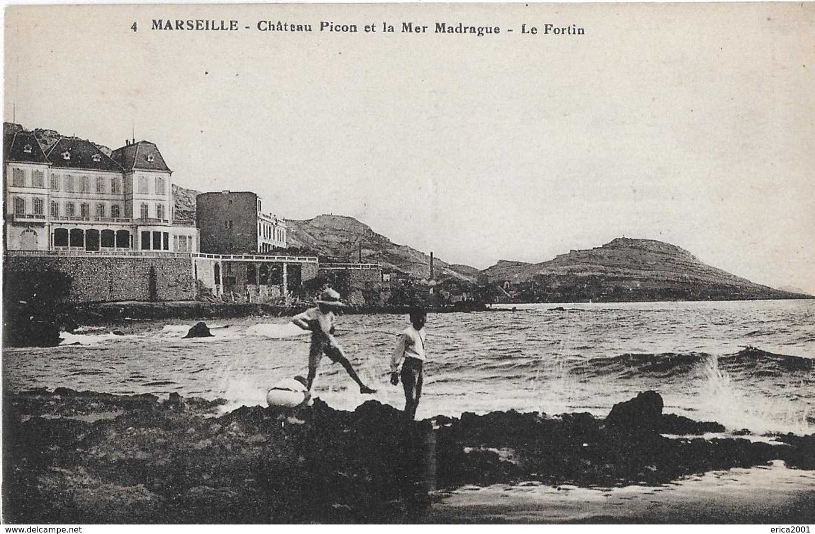 Autres. Le Chateau Picon Et La Mer Madrague, Le Fortin. - Non Classés