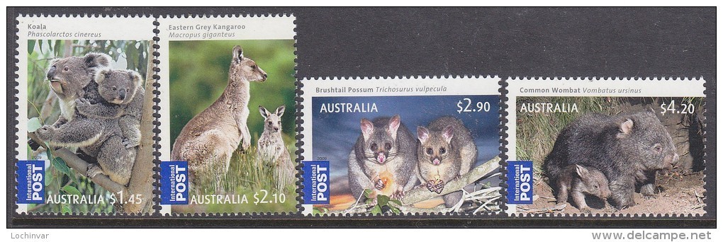 AUSTRALIA, 2009 BUSH BABIES 4 MNH - Ungebraucht