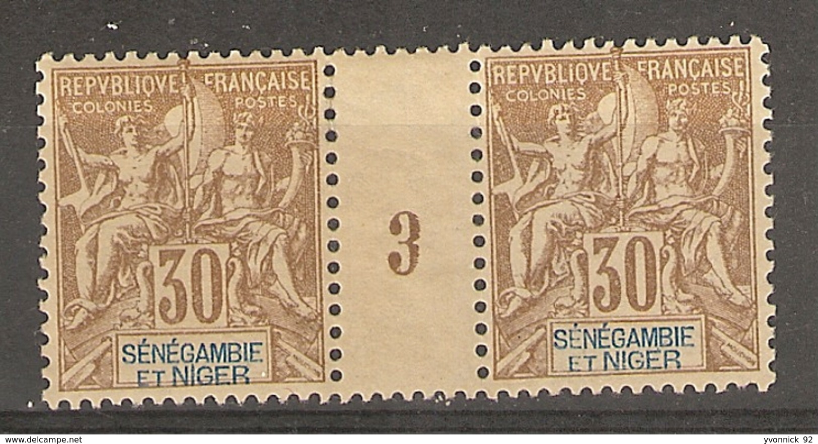 Sénégambie & Niger _  (1903) 30c Millésimes  N°9 Neuf - Unused Stamps