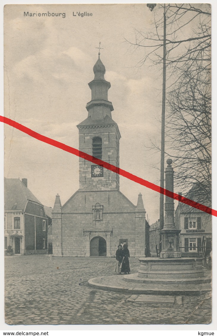 Mariembourg - L'eglise - 1914 - Feldpost - Philippeville