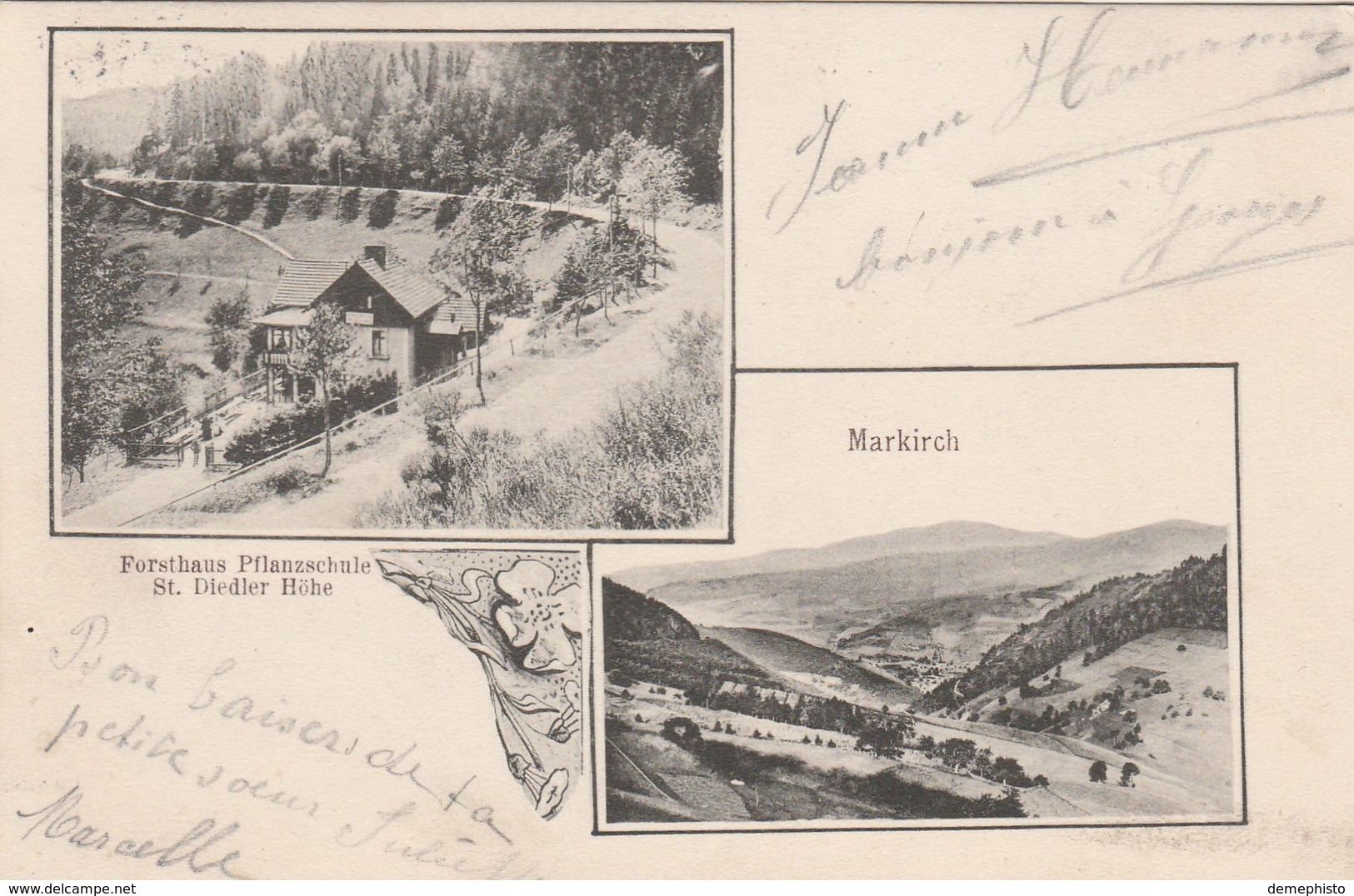 Markirch - Forsthaus Pflanzshule St. Dieder Höhe - Sainte-Marie-aux-Mines