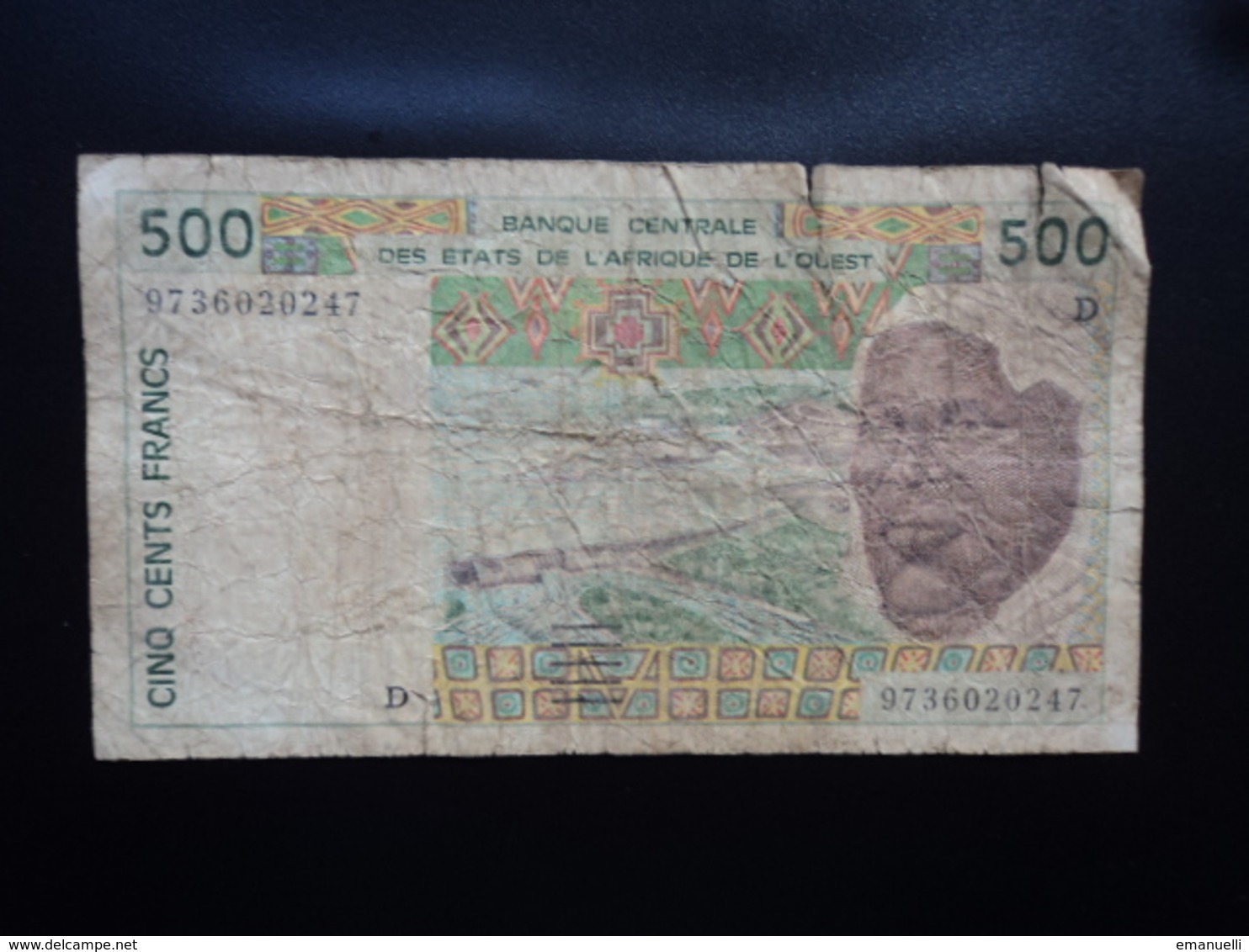 MALI : 500 FRANCS   (19)97   P 140Dg *     TB - Mali