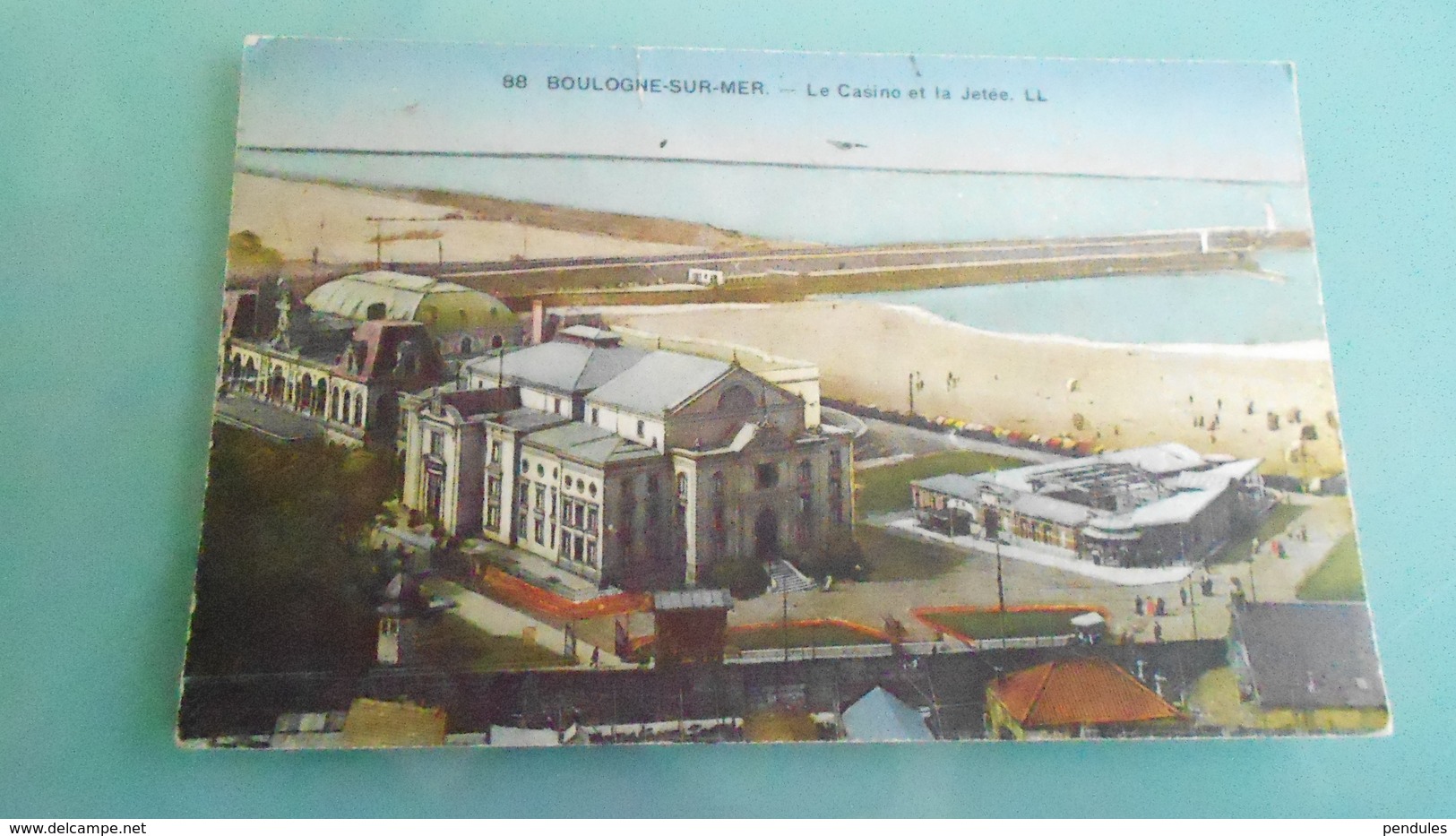 62	CARTE DE	BOULOGNE SUR MER	N° DE CASIER 	1039 OO - Boulogne Sur Mer