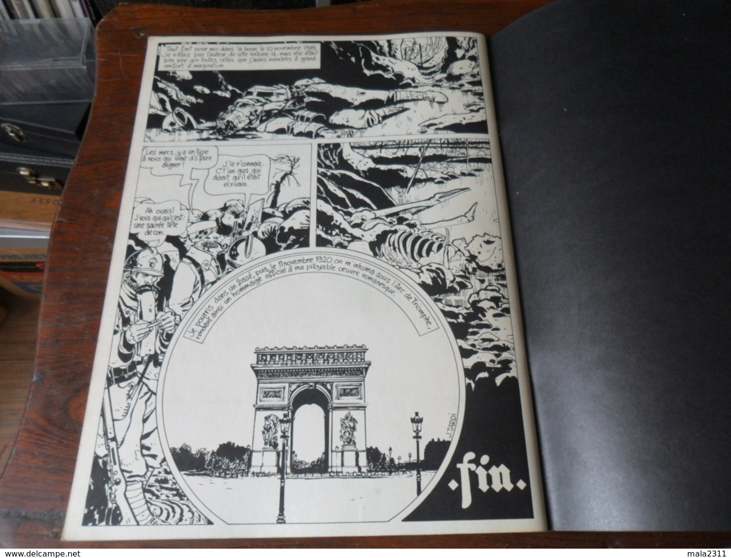 TARDI / LA VERITABLE HISTOIRE ..... / E.O 1974 / COLL. 30/40 FUTUROPOLIS