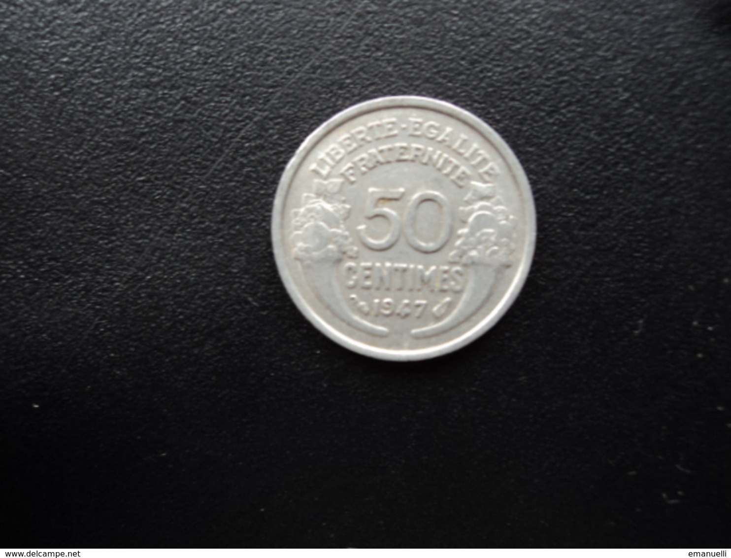 FRANCE : 50 CENTIMES   1947    F.194 / G.426b / KM 894a.1     SUP - 50 Centimes