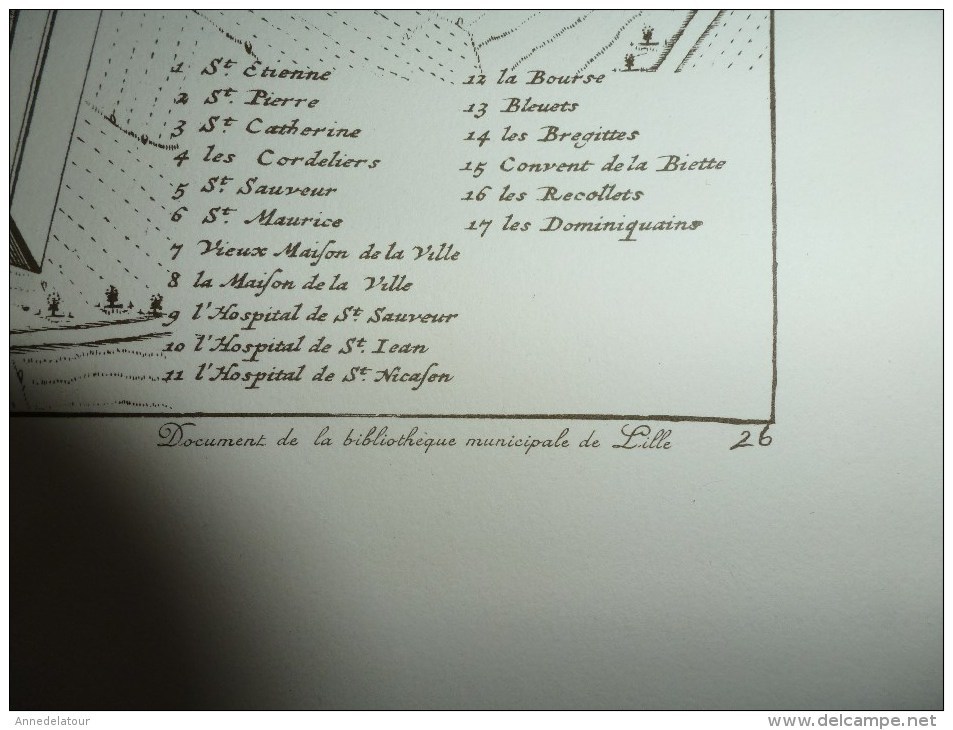 Grande carte ancienne INSULARUM, Gallice LILLE et RYSSEL Belgice  , Auctore F. de Witt. Amflelodami cum Privilegio ...