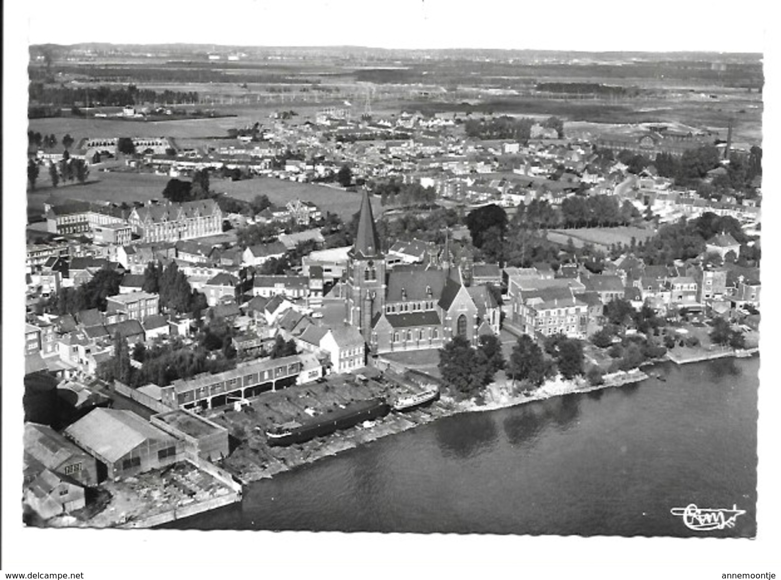 Burcht - Luchtopname - Schelde En Panorama. - Autres & Non Classés