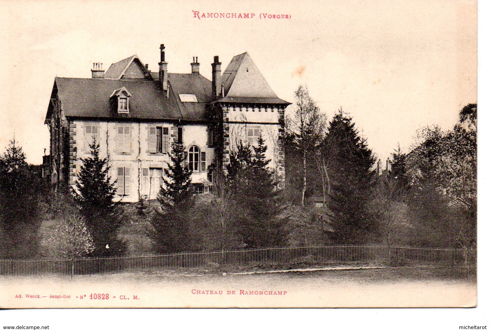 Vosges : Ramonchamp : Chateau - Sonstige & Ohne Zuordnung