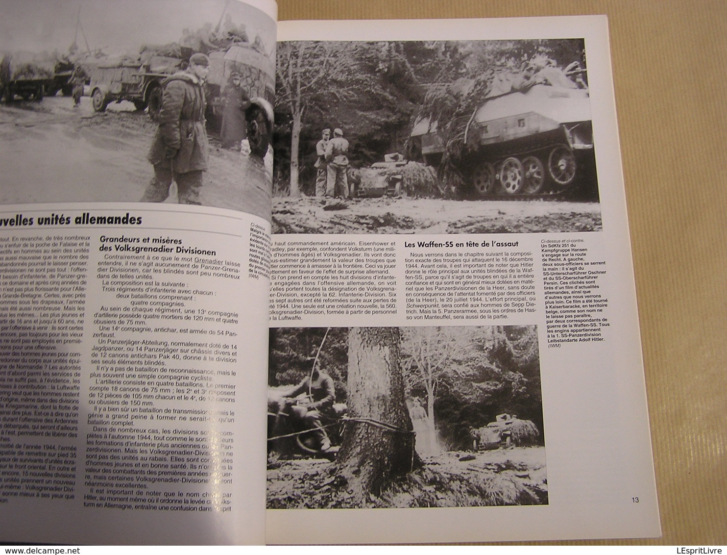 ARMES MILITARIA Magazine Hors Série N° 39 Guerre 40 45 La Bataille Des Ardennes Belgique Peiper SS Char Blindés Armée US - Wapens