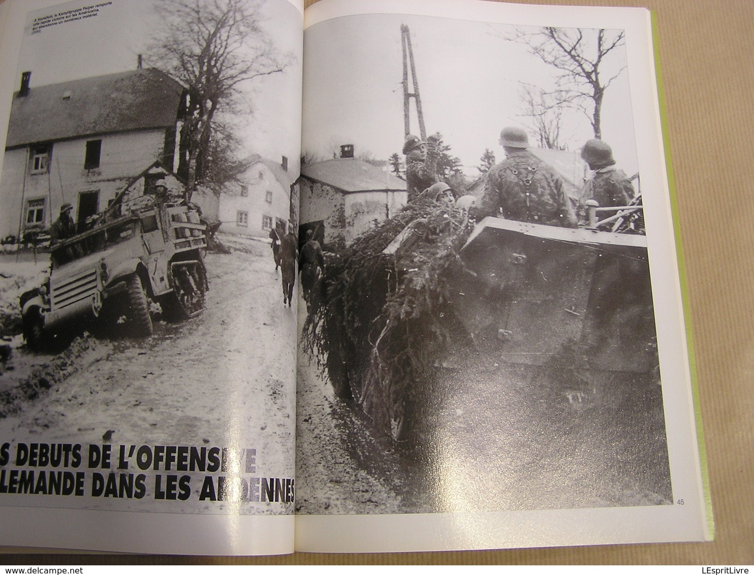 ARMES MILITARIA magazine Hors Série N° 39 Guerre 40 45 La Bataille des Ardennes Belgique Peiper SS Char Blindés Armée US