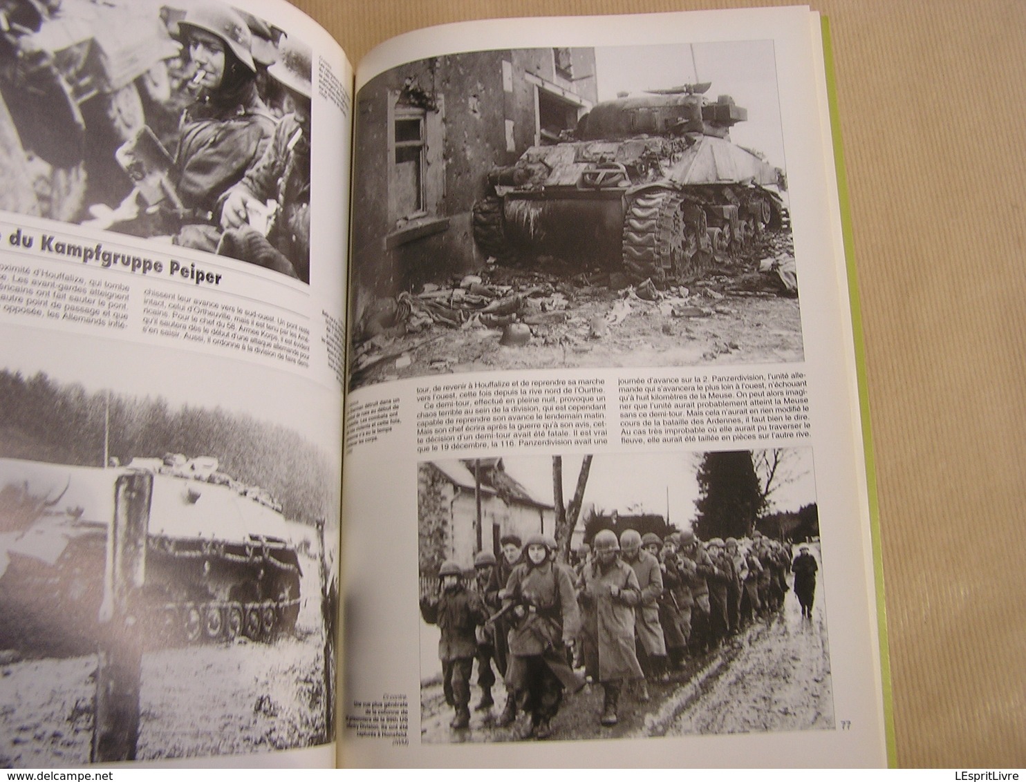 ARMES MILITARIA magazine Hors Série N° 39 Guerre 40 45 La Bataille des Ardennes Belgique Peiper SS Char Blindés Armée US