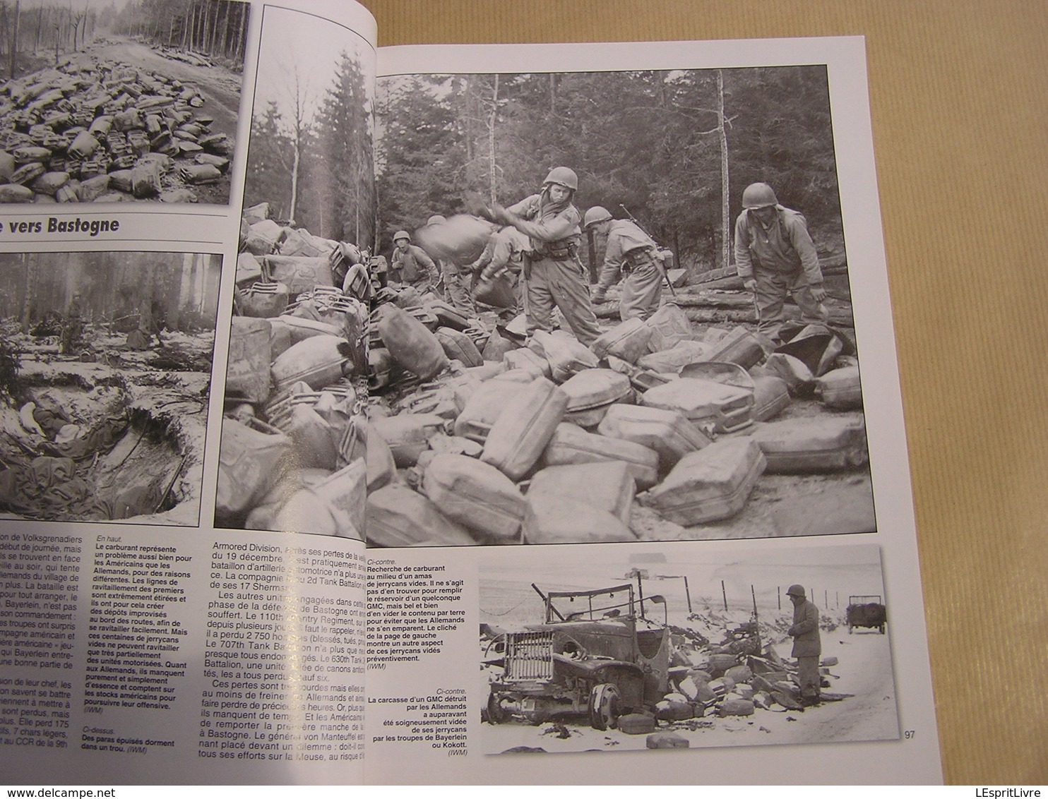 ARMES MILITARIA magazine Hors Série N° 42 Guerre 40 45 La Bataille des Ardennes Bastogne Peiper SS Char Blindés Armée US