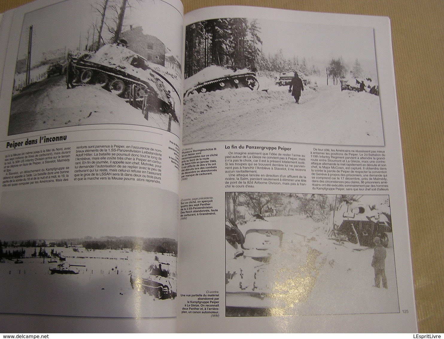 ARMES MILITARIA magazine Hors Série N° 42 Guerre 40 45 La Bataille des Ardennes Bastogne Peiper SS Char Blindés Armée US