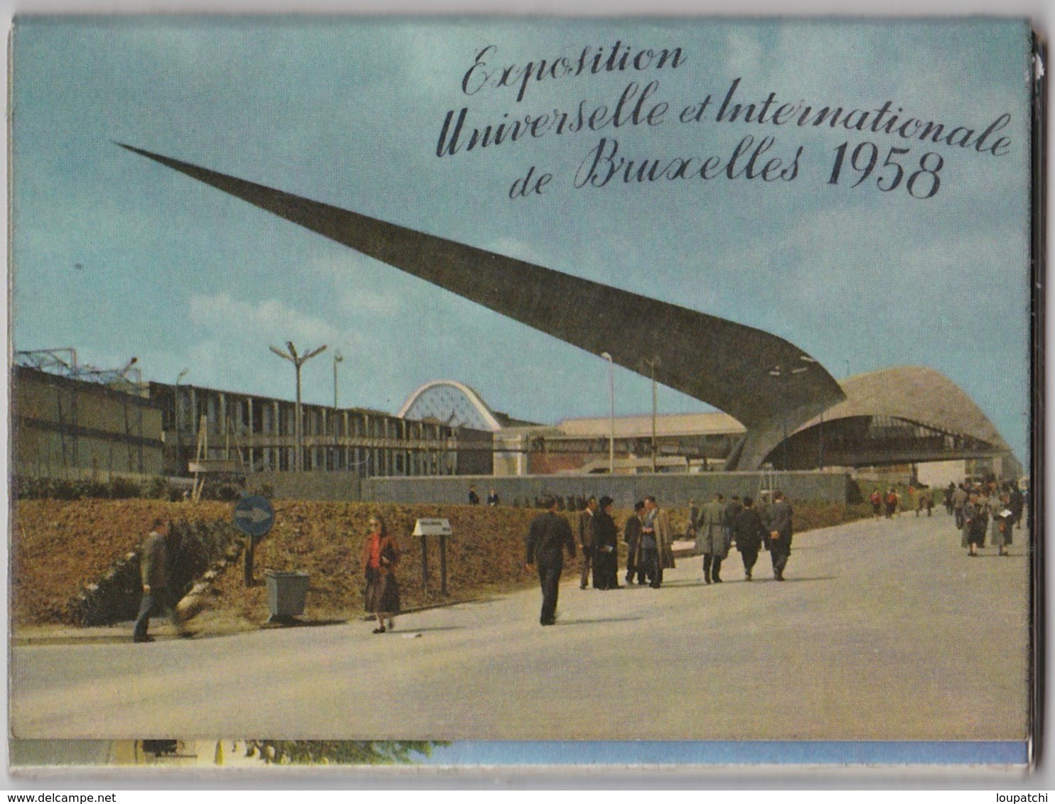 EXPOSITION UNIVERSELLE ET INTERNATIONALE DE BRUXELLES 1958 CARNET DEPLIANT DE 10 CARTES  SERIE 4 S - Universal Exhibitions