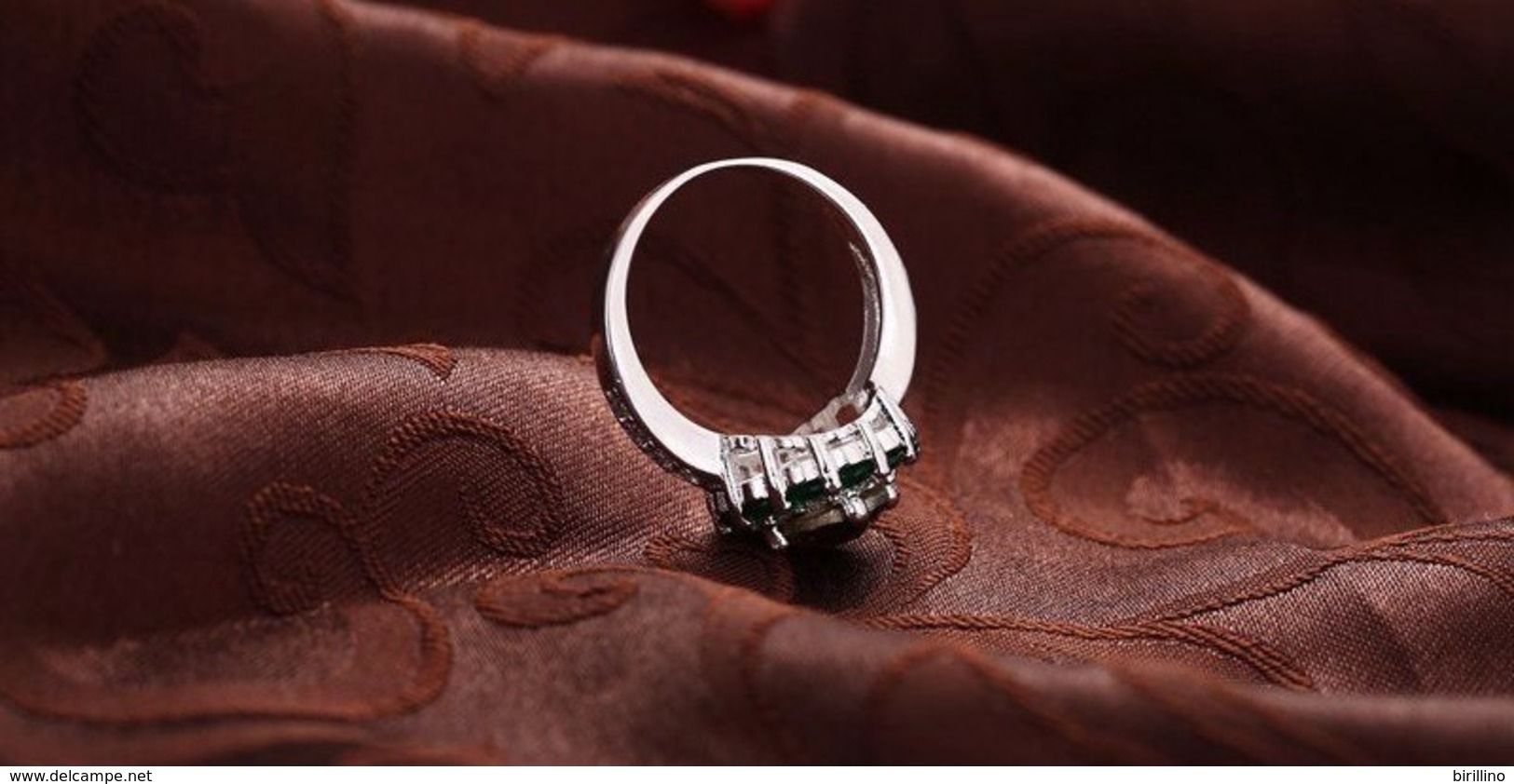 A60021 - Anello Da Donna Placcato Argento 925 - Misura 6 - Anelli