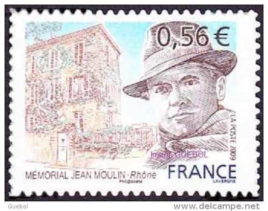 France Autoadhésif ** N°  340 Au Modèle 4371 - Personnage - Jean MOULIN - Résistant - Neufs