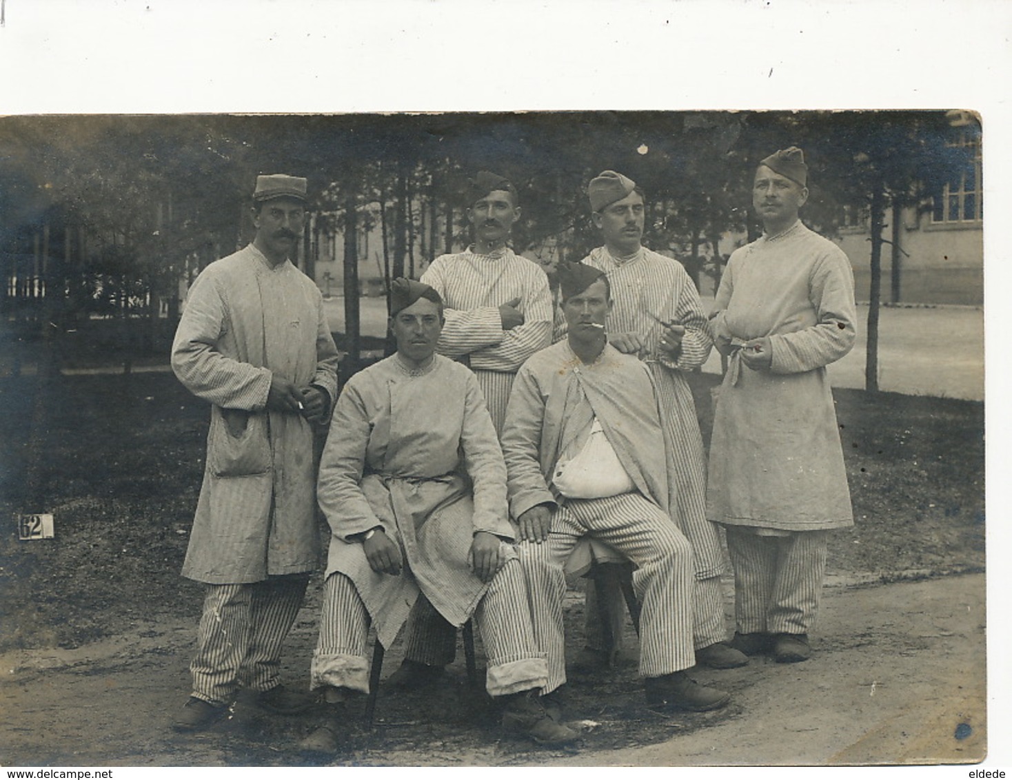 Real Photo Prisoner Camp Mouquet 39 Eme Infanterie Grafenwohr Lazaret Quarantine To Boissay Londinières 76 - Grafenwoehr