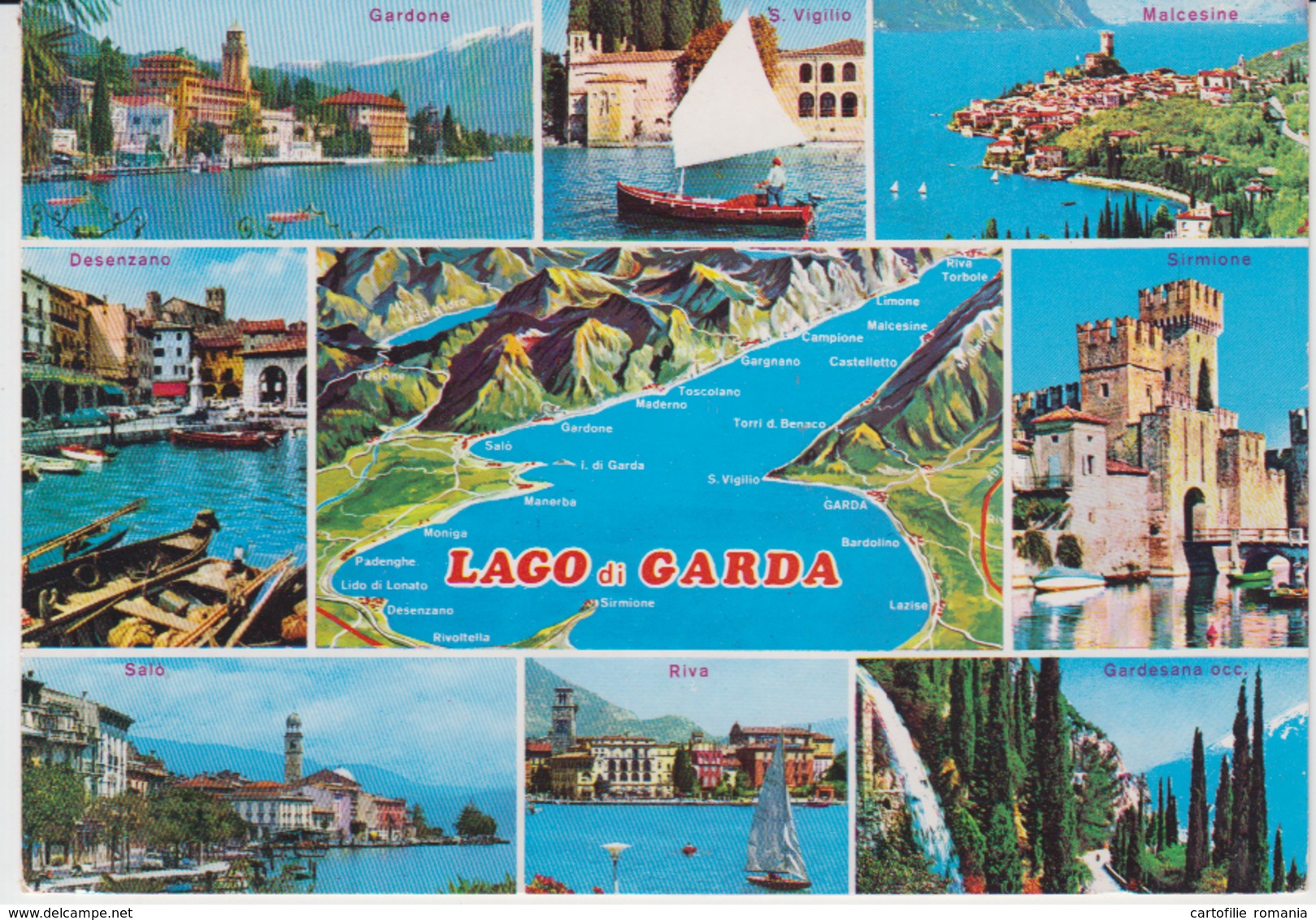 Gardone Desenzano Salo Riva Gardesana Sirmione Malcesine San Vigilio Lago Di Garda Used - Logiciels