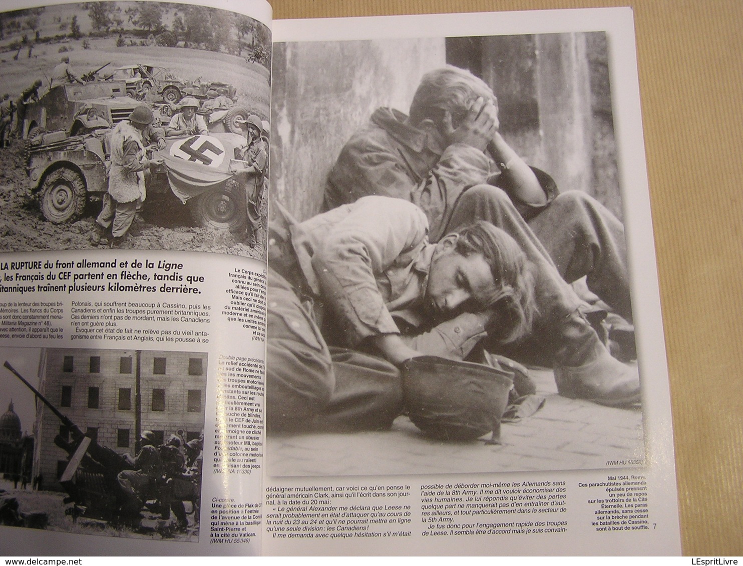 ARMES MILITARIA Magazine Hors Série N° 56 Guerre 40 45 Campagne D'Italie (2) Prise De Rome Armée US Britannique Tank - Guerre 1939-45