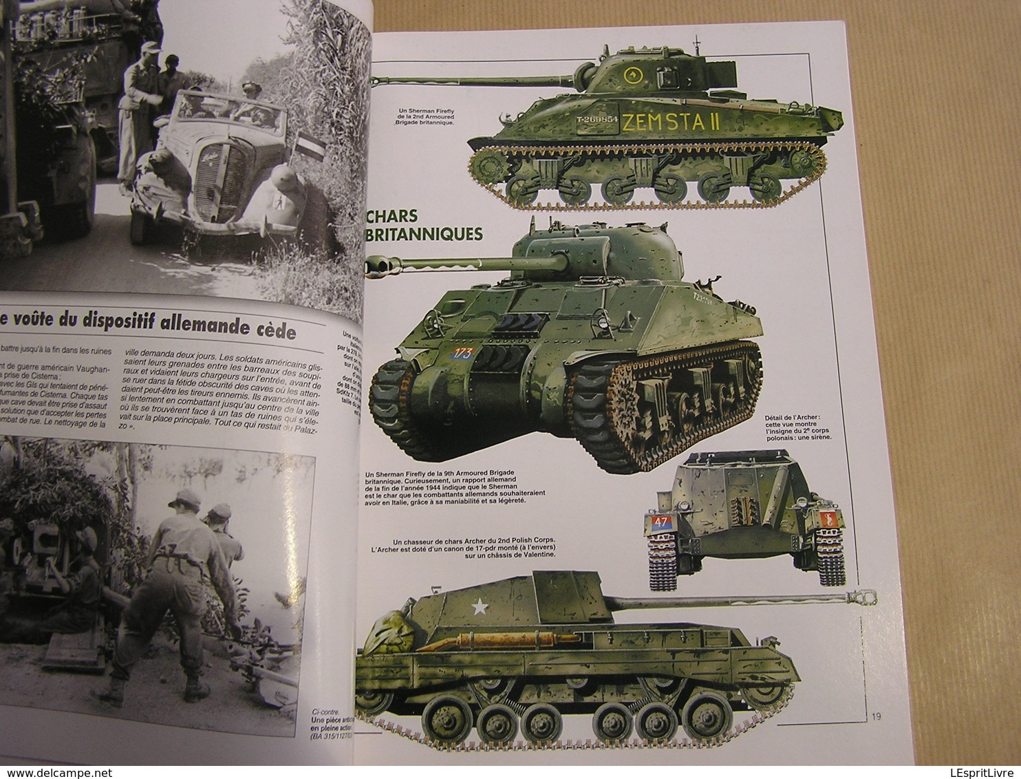 ARMES MILITARIA magazine Hors Série N° 56 Guerre 40 45 Campagne d'Italie (2) Prise de Rome Armée US Britannique Tank