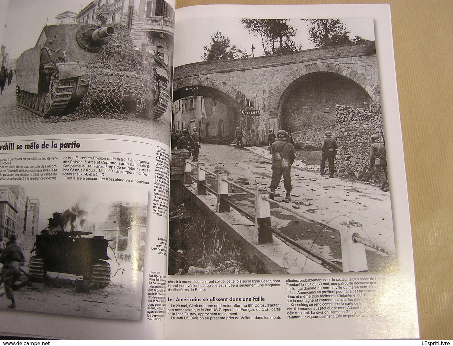ARMES MILITARIA magazine Hors Série N° 56 Guerre 40 45 Campagne d'Italie (2) Prise de Rome Armée US Britannique Tank