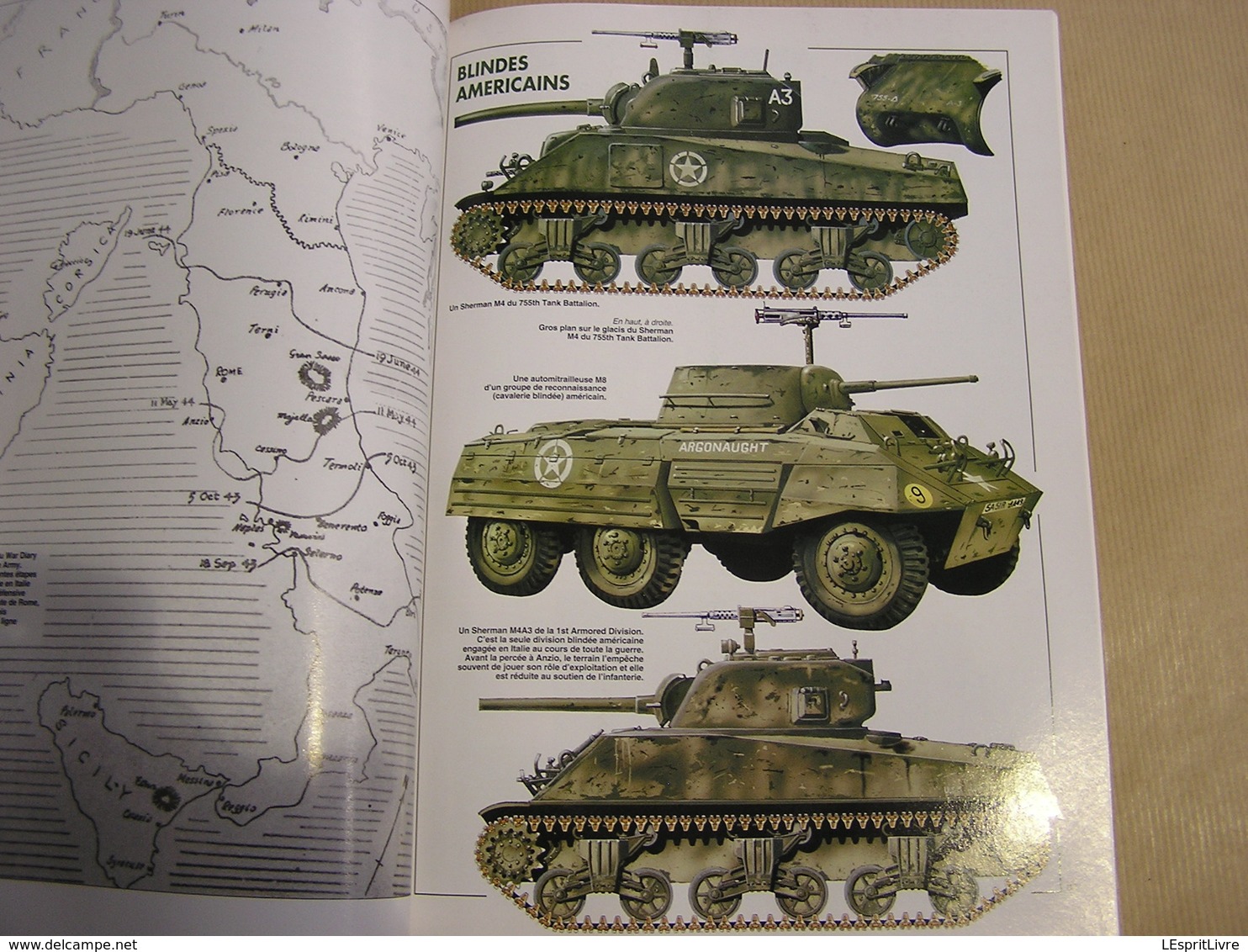 ARMES MILITARIA magazine Hors Série N° 56 Guerre 40 45 Campagne d'Italie (2) Prise de Rome Armée US Britannique Tank