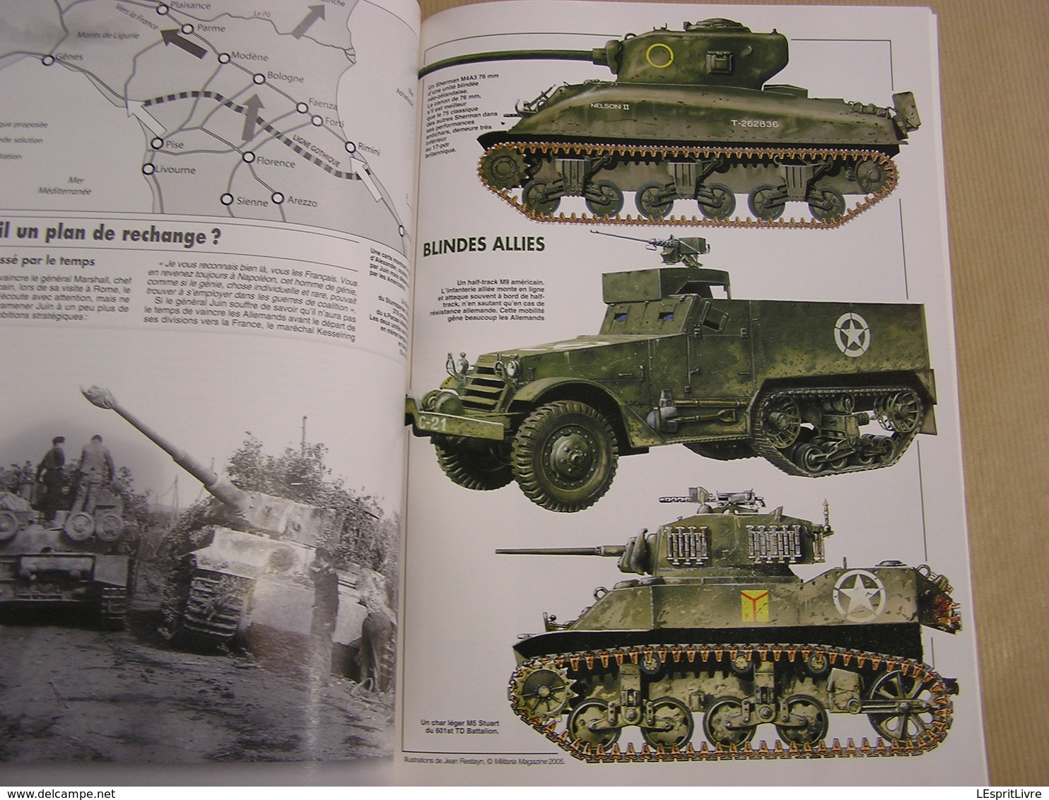 ARMES MILITARIA magazine Hors Série N° 56 Guerre 40 45 Campagne d'Italie (2) Prise de Rome Armée US Britannique Tank