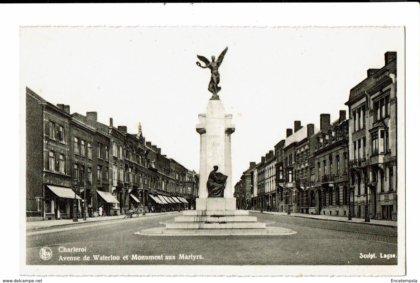 CPA - Carte Postale Belgique - Charleroi - Avenue De Waterloo  VM1272 - Charleroi