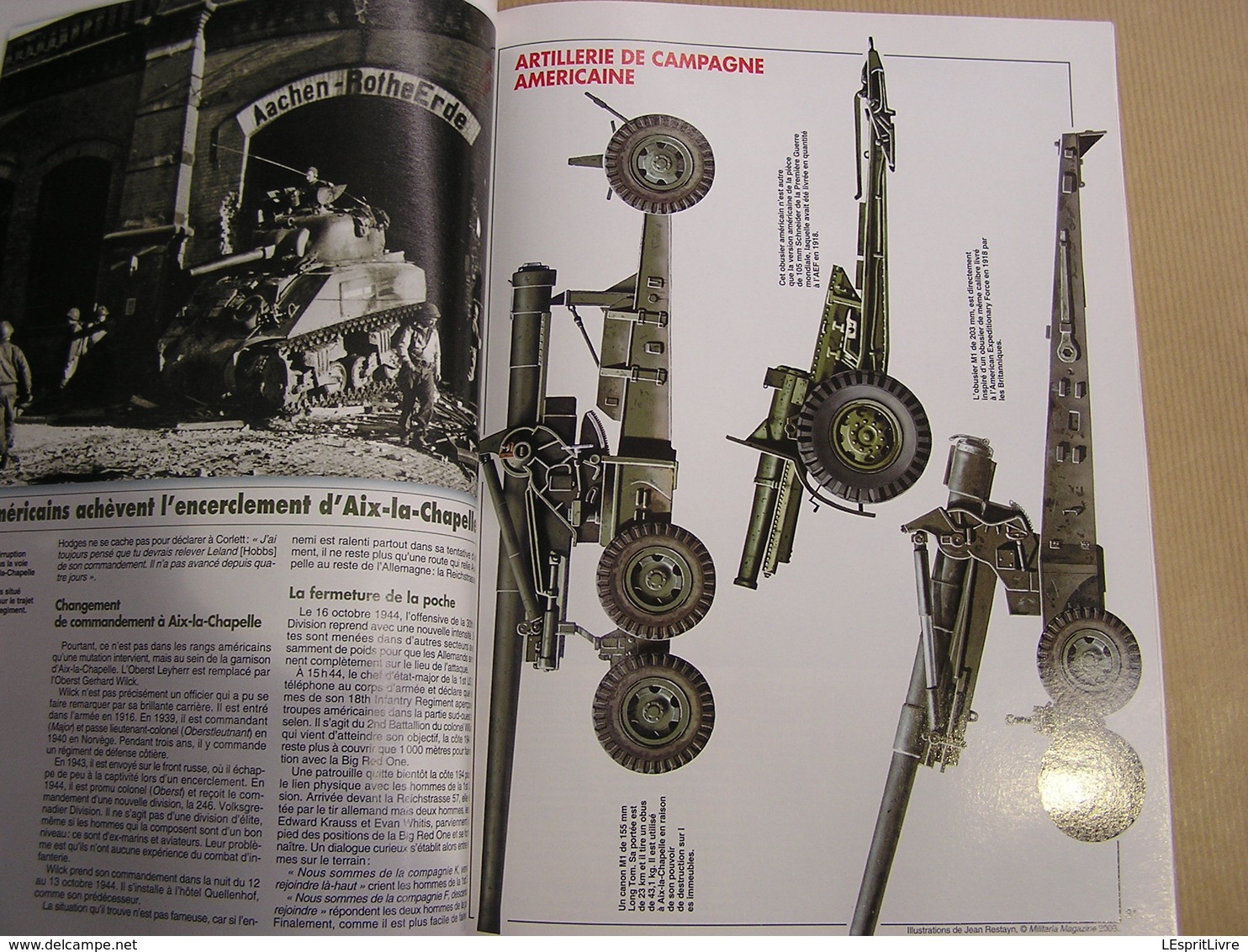 ARMES MILITARIA magazine Hors Série N° 60 Guerre 40 45 Bataille d'Aix La Chapelle Allemagne Hürtgen Waffen SS Cologne