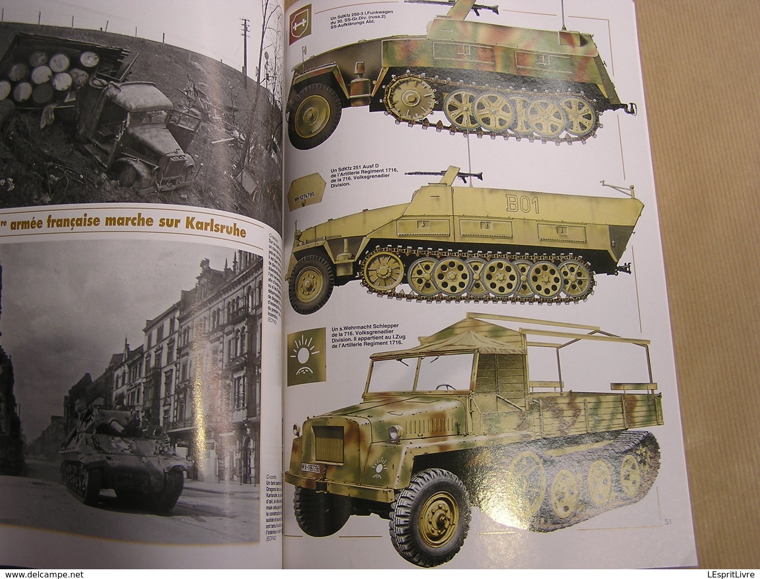 ARMES MILITARIA magazine Hors Série N° 63 Guerre 40 45 De Lattre 1 Armée Française Bienwald Freudenstadt Karlsruhe Rhin